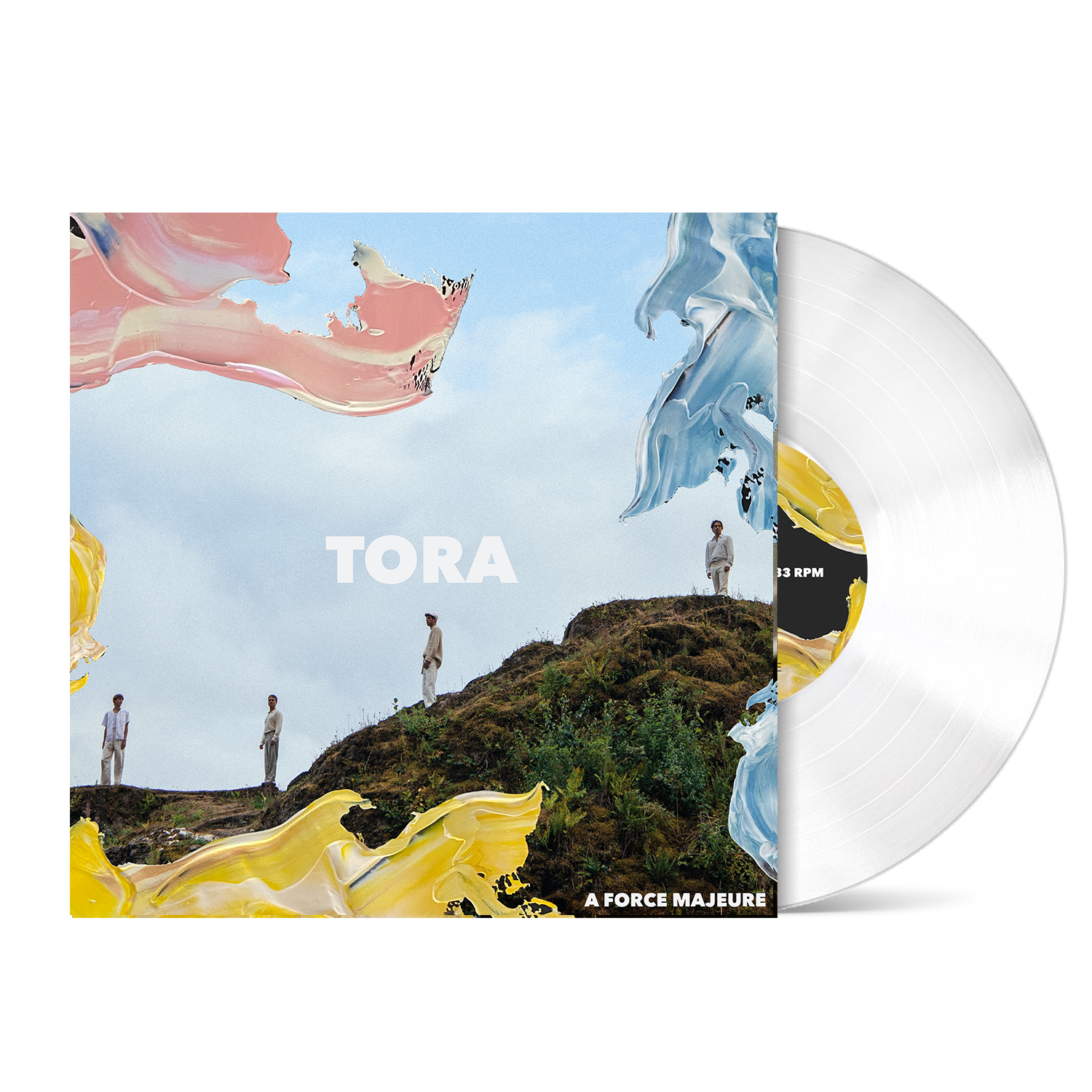 A Force Majeure Limited Edition Clear - LP Vinyl.