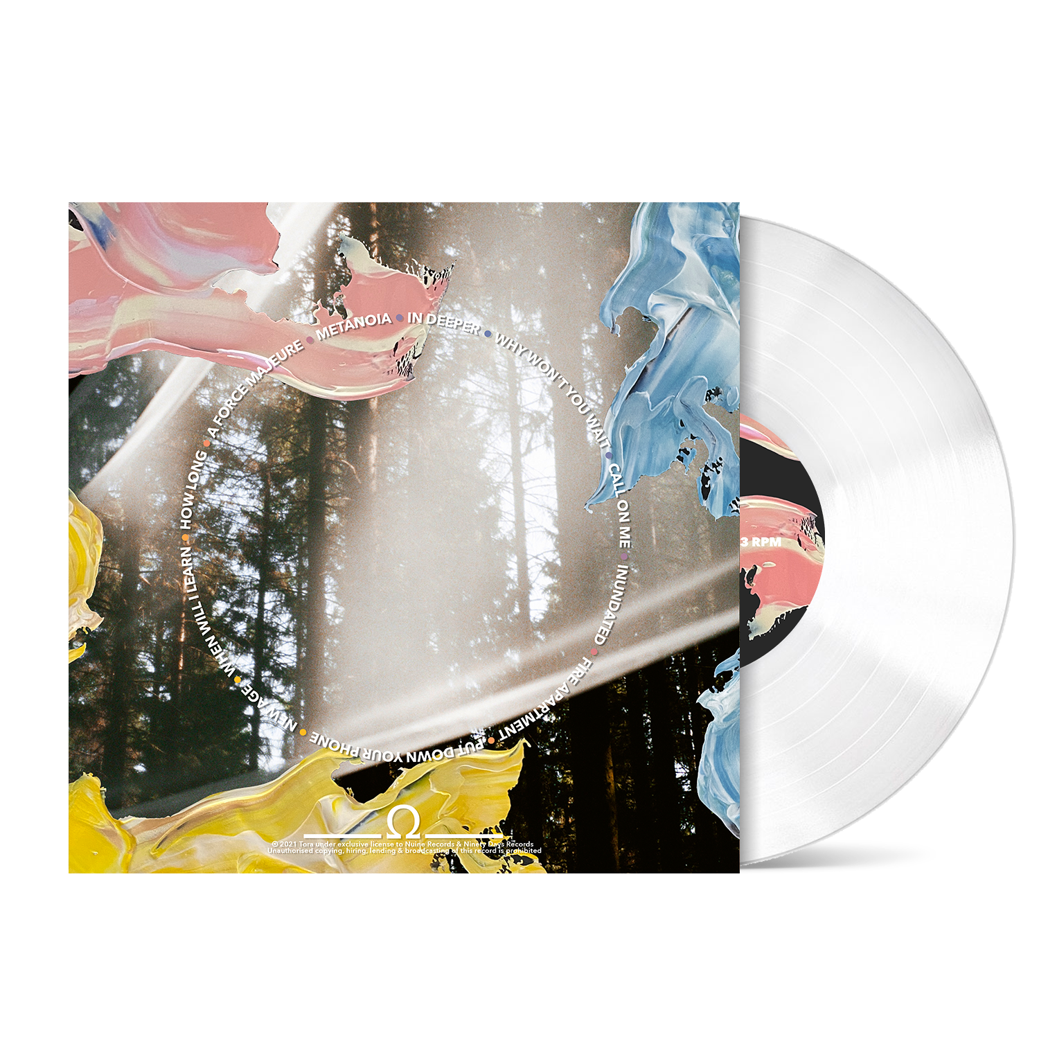 A Force Majeure Limited Edition Clear - LP Vinyl.
